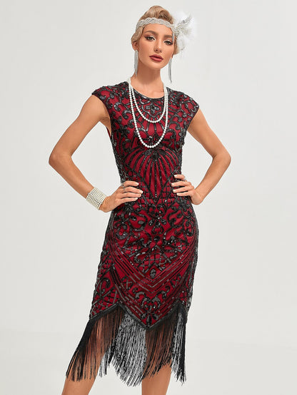 Art Deco Beading Flapper Dress