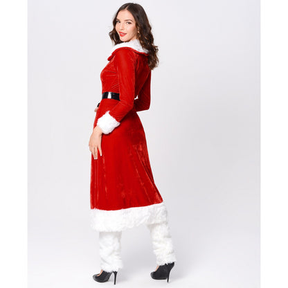 "Naughty List" Santa Lingerie Robe