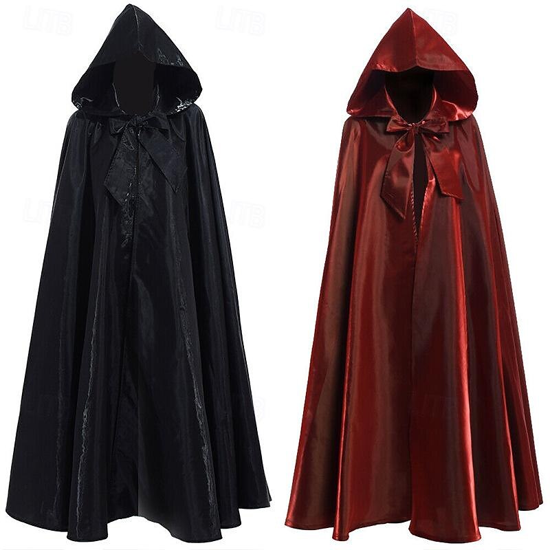 Unisex Punk & Gothic Style Medieval Cloak