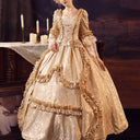 Rococo Brocade Style Ball Dress - Retrorobe