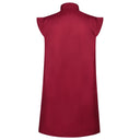 Men's Burgundy Renaissance Vest 4-Piece Costume Set