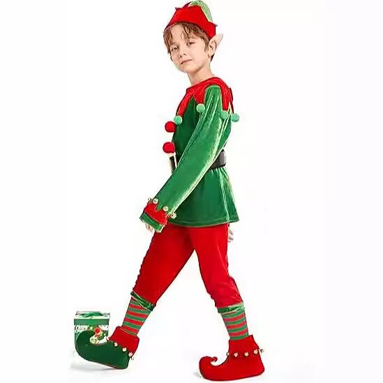Kids' Christmas Elf Costume