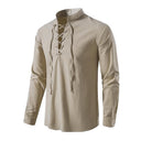 Renaissance Stand Collar Tops Pullover Shirt - Retrorobe