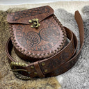 Ranger Styles Belt Set: Scabbard, Pouch - Retrorobe