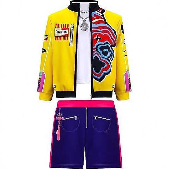 Korean Pop Idol Inspired Pop Star Costume for Girls