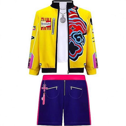 Korean Pop Idol Inspired Pop Star Costume for Girls