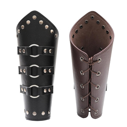 Punk & Gothic Medieval Style Drawstring Bracers