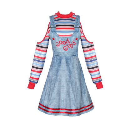 Chucky Scary Doll Halloween Dress
