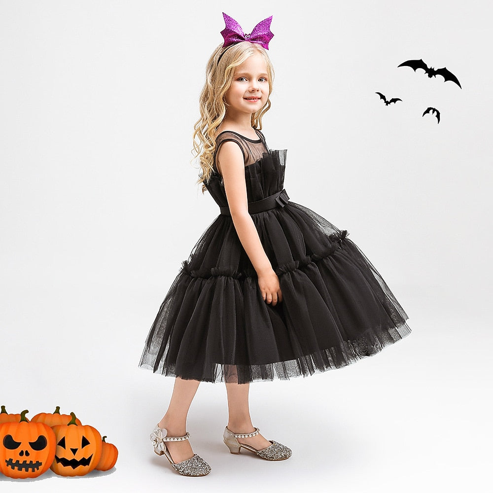Kids' Witch Halloween Dress Costume