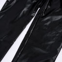 Men's Black & Gold Gothic Victorian Long Coat Costume Set