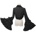 Women's Gothic Skeleton Witch 3-Piece Halloween Costume Set