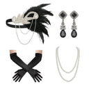 4Pcs 1920s Gatsby Accessory Set