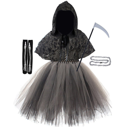 Grim Reaper Tutu Scary Dress