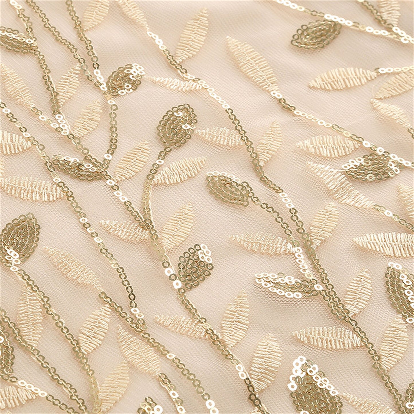 Embroidered Flutter Sleeve Midi Dress