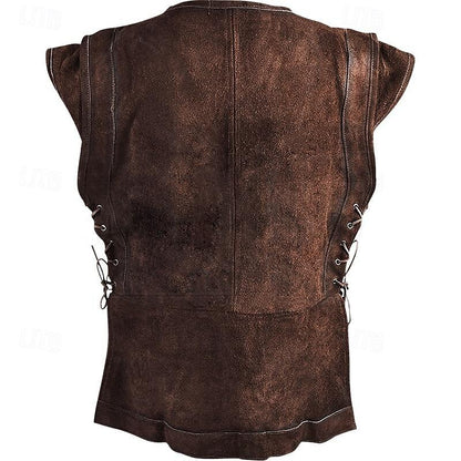 Medieval Viking Style Style Coat Vest Waistcoat Pirate Vest