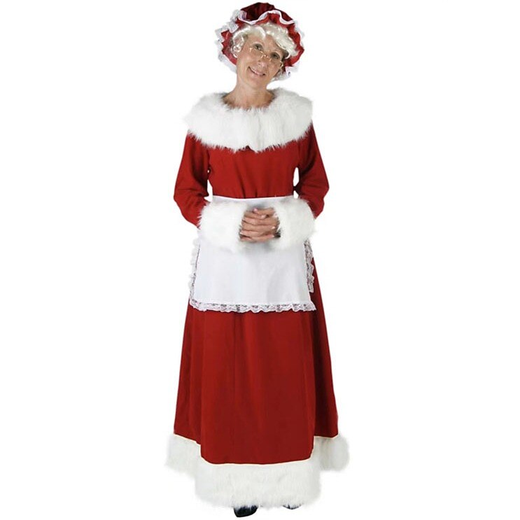 Retro Mrs. Claus Costume