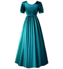 Victorian Medieval Renaissance Vintage Cocktail Tea Dress - Retrorobe