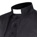 Men's Gothic Dark Cleric Robe 3-Piece Costume Set