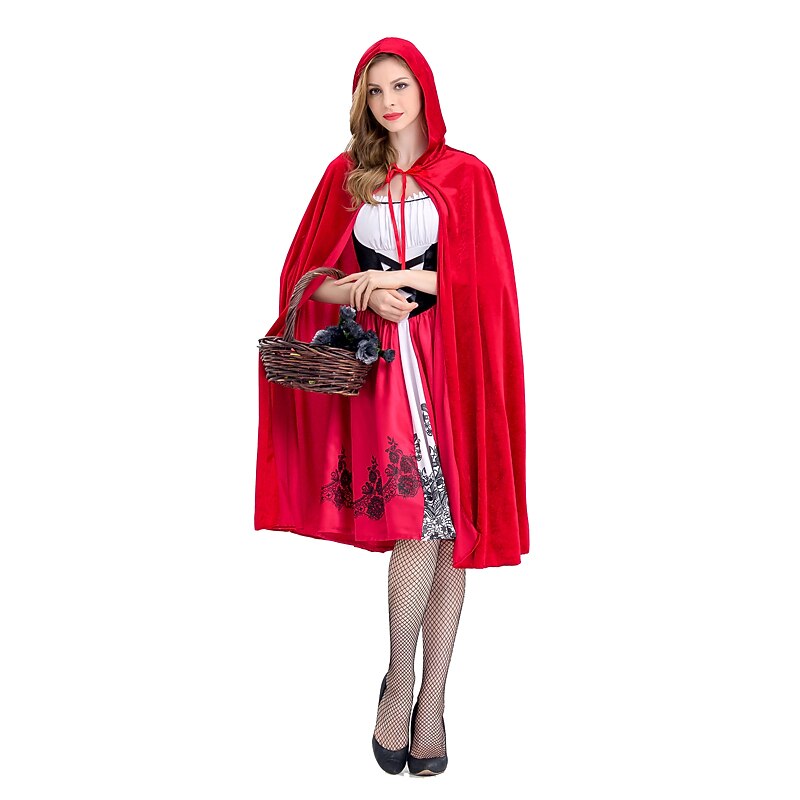 Little Red Riding Hood Dress with Cape