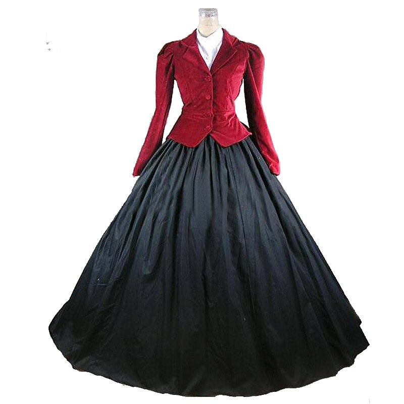 Dickensian Jacket Christmas Carol Dress