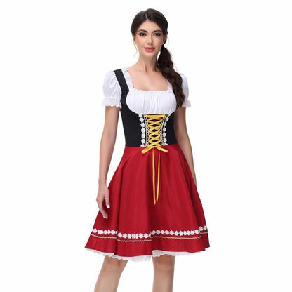 Women's Oktoberfest Dirndl Dress Costume