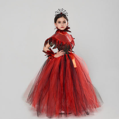 Witch Vampire Scarlet Outfit