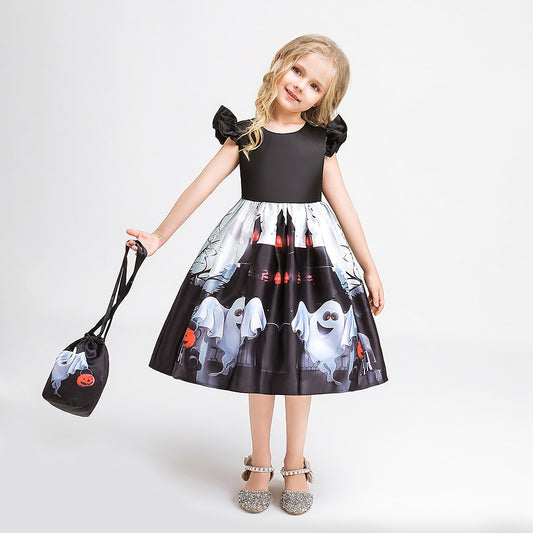 Witch Halloween Dress Costume