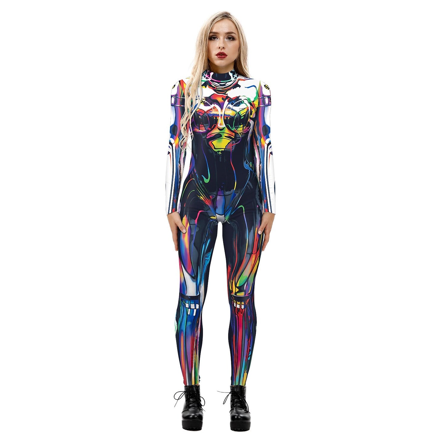 Cyber Armor Cosplay Bodysuit