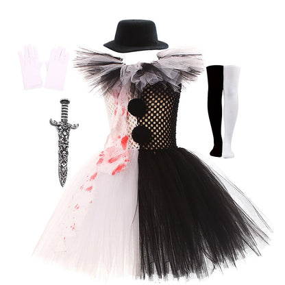 Clown Pennywise Dress for Kids