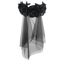 Women's Neon Skeleton Bride 3-Piece Halloween Costume Set