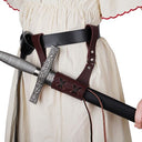 Men's Cream & Brown Medieval Costume Set