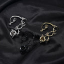 Rose Elf Ear Cuffs Flower Fairy Ear Accessories - Retrorobe