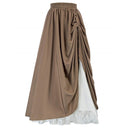 Medieval Renaissance Double Layer Maxi Skirt - Retrorobe