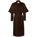Clergy Cassock with Shoulder Cape