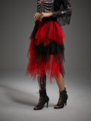 Women's Sugar Skull Bride 3-Piece Halloween Costume Set
