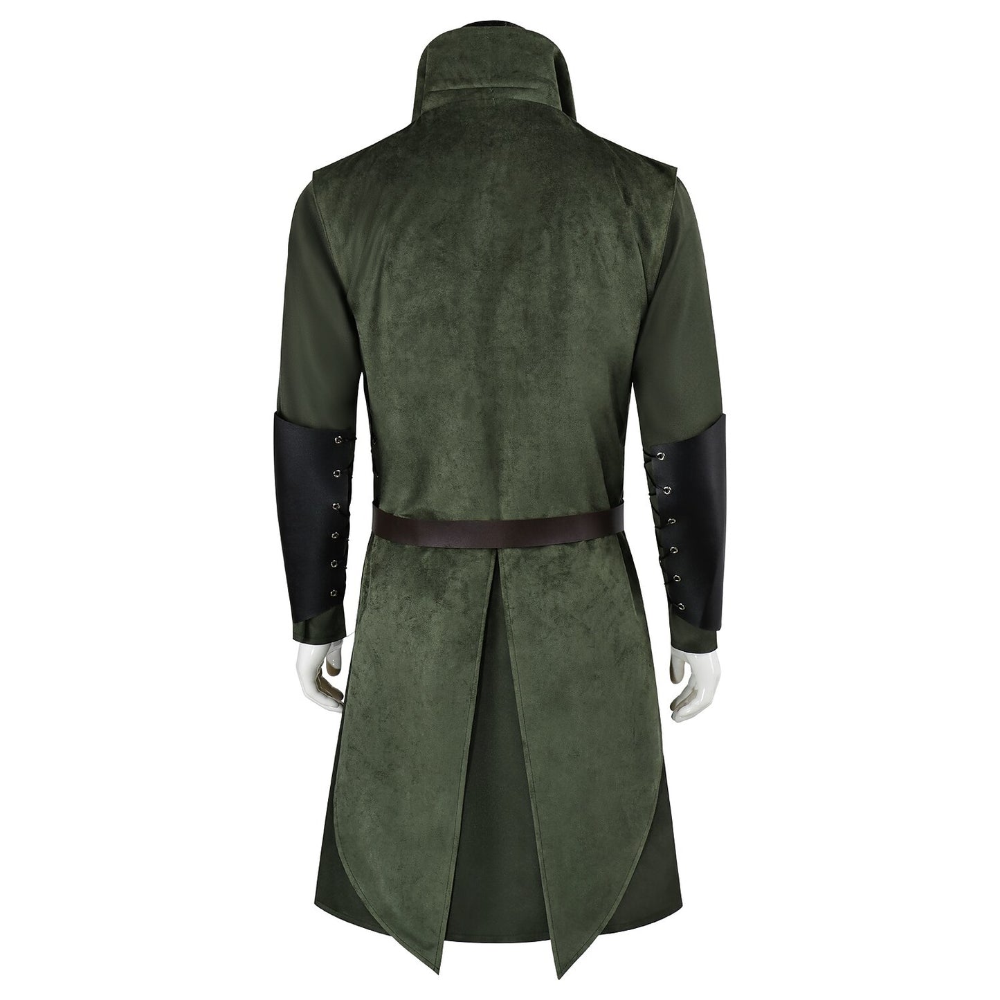 Medieval Ranger Vest Set with Waist Belt Arm Bracer