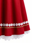 Costume de Dirndl Oktoberfest pour femme avec chemisier 