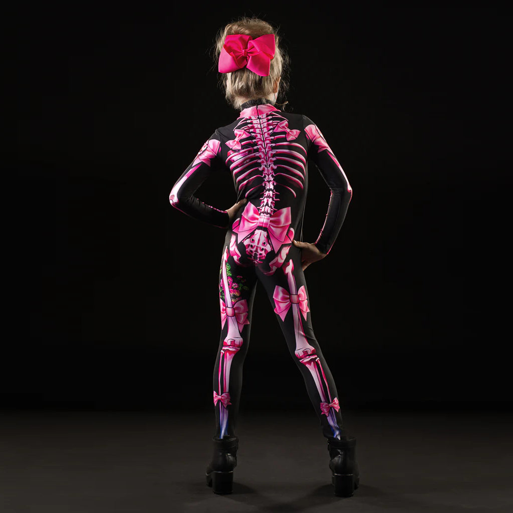 Skeleton Skull Halloween Bodysuit for Kids