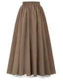 Medieval Renaissance Double Layer Maxi Skirt - Retrorobe