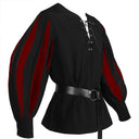 Landsknecht Renaissance Shirt Slashed Sleeve Tunic - Retrorobe