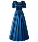 Victorian Medieval Renaissance Vintage Cocktail Tea Dress - Retrorobe