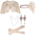 Gatsby Glam Shawl & Accessory Set