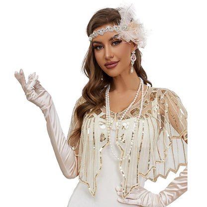 Gatsby Glam Shawl & Accessory Set