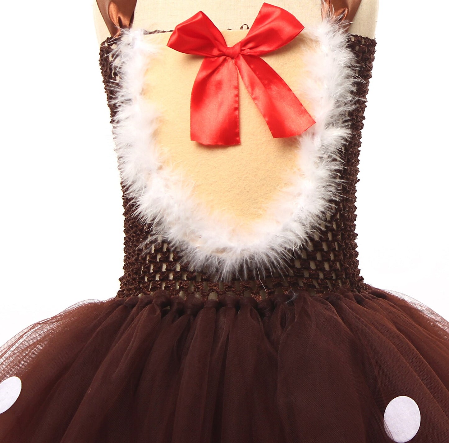 Girls' Reindeer Tutu Dress