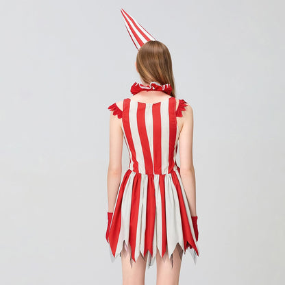 Clown Red & White Outfits