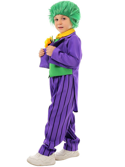 Joker Halloween Outfits with Wig