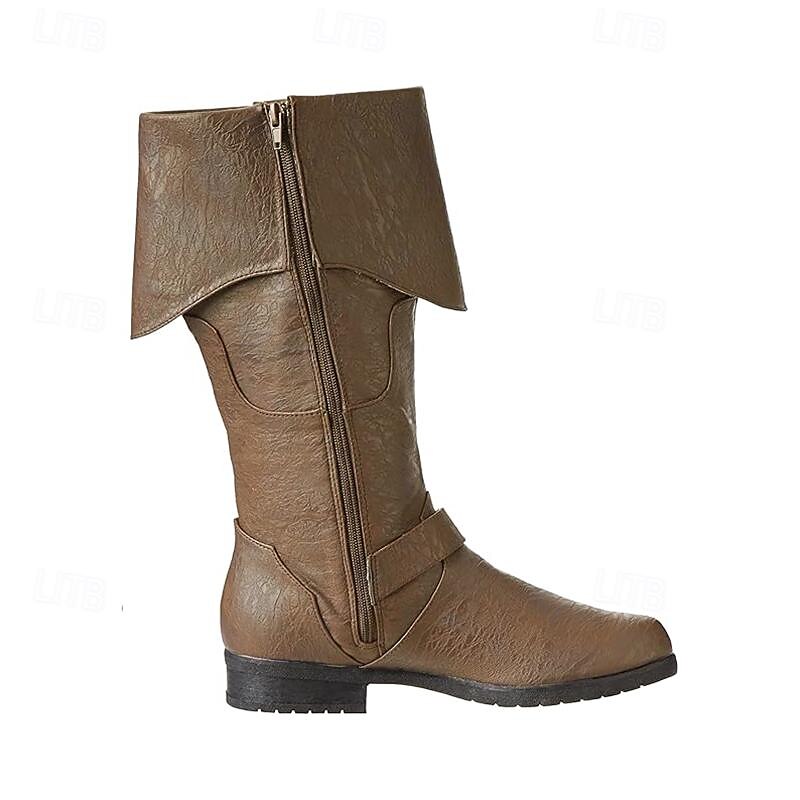 Retro Medieval Renaissance Style Jazz Boots for LARP