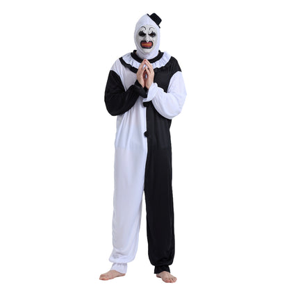 Clown Killer Clown Jumpsuit with Mask