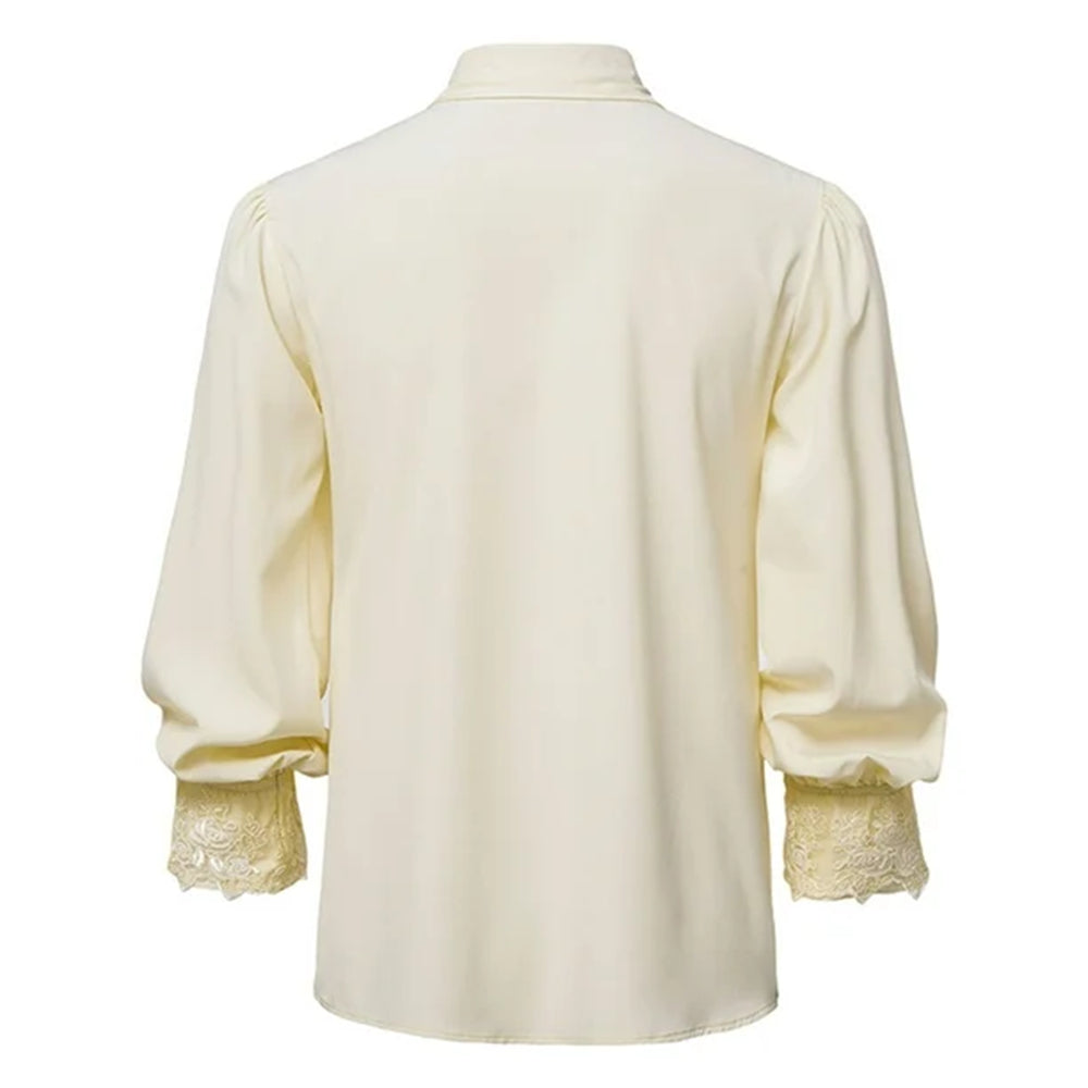 Retro Prince Gentleman Style Shirt for Cosplay Ritter Look