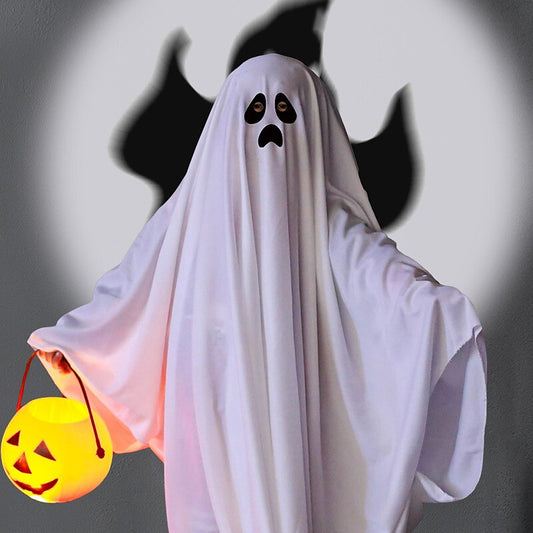 White Sheet Ghost Cape Costume